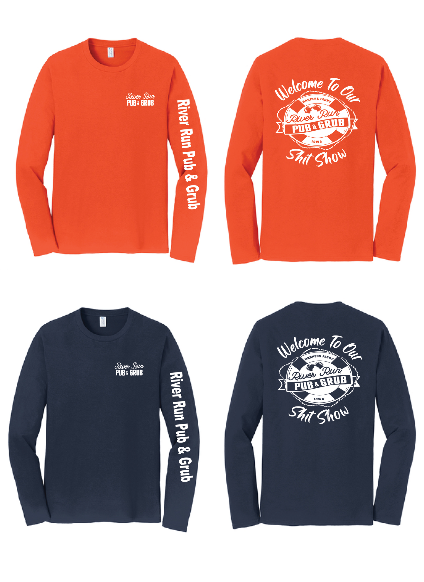 RIVER RUN LONG SLEEVE TSHIRT