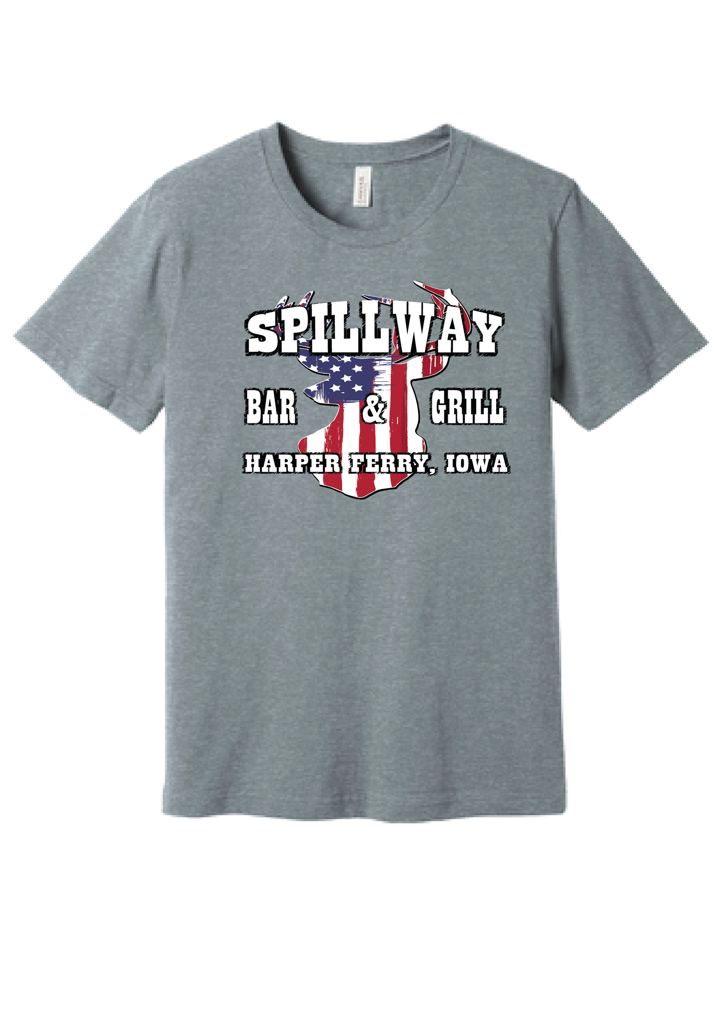 FLAG SPILLWAY T SHIRTS