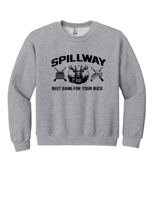 FOOD SPILLWAY CREWS AND HOODIES