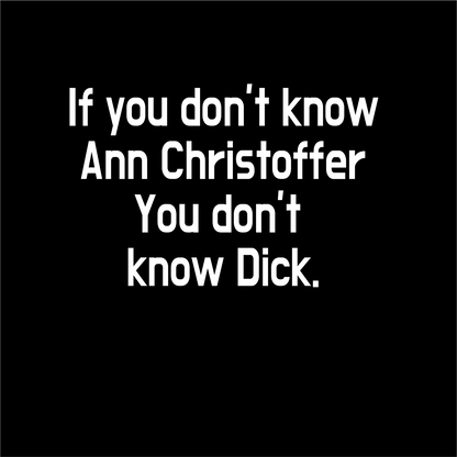 ANN CHRISTOFFER APPAREL   ***FRONT AND BACK***