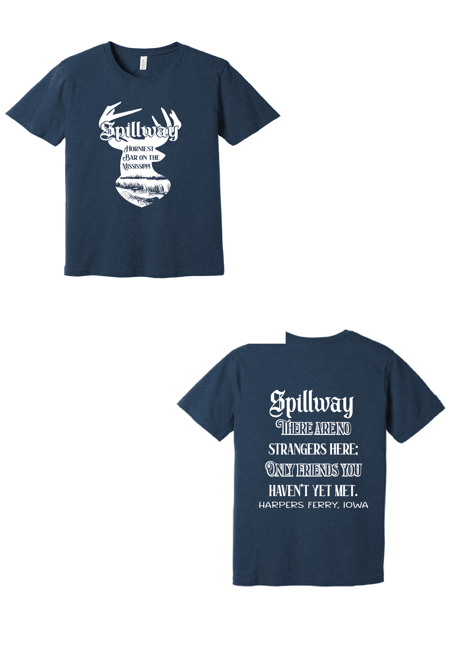 DEER SPILLWAY T SHIRTS AND LONG SLEEVES