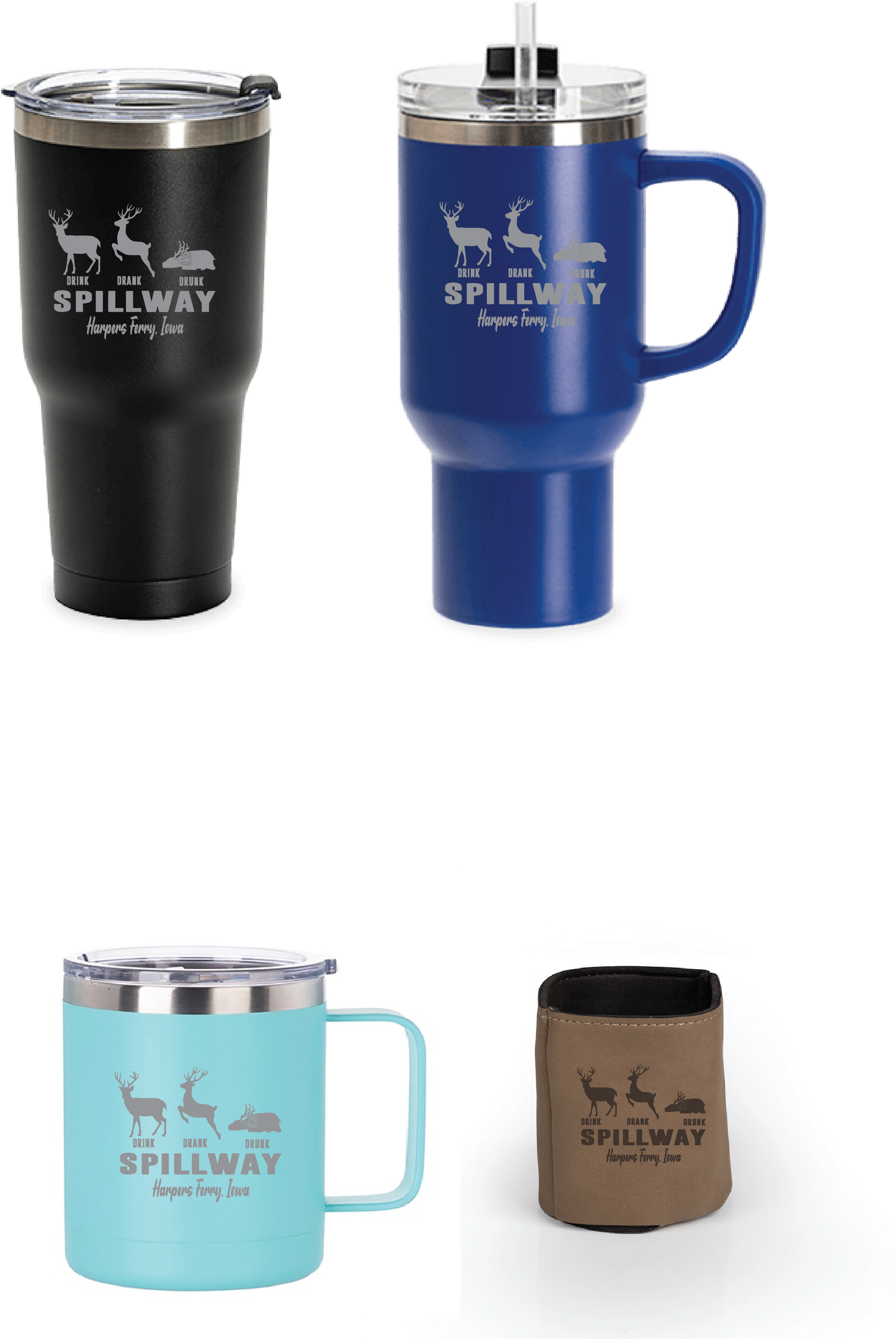 SPILLWAY DRINKWARE