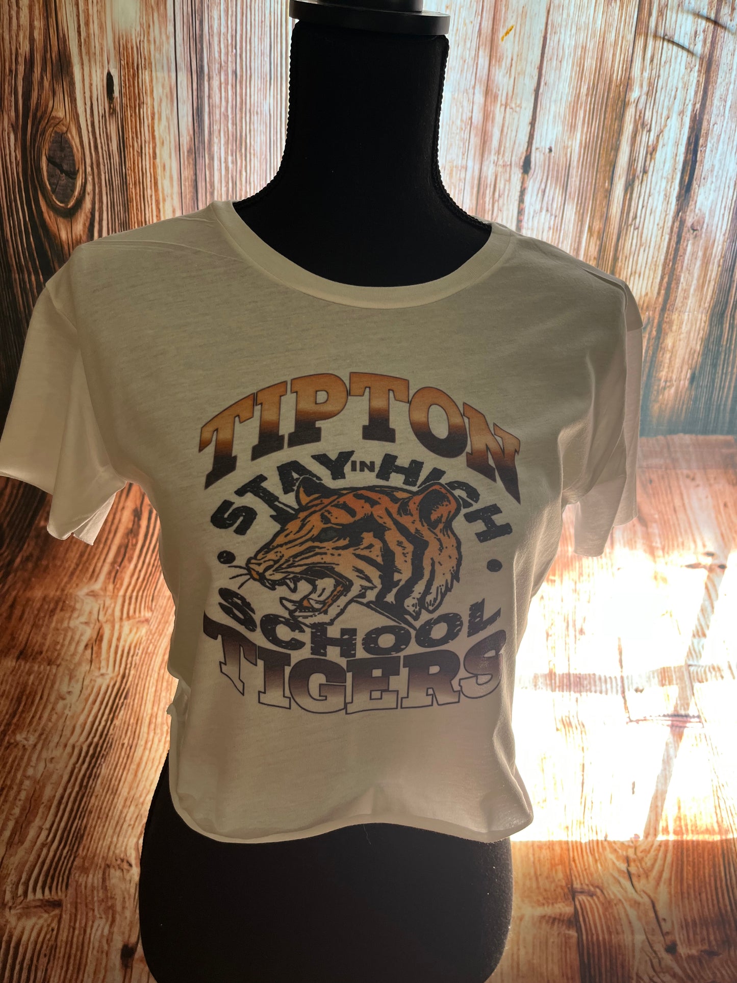 TIPTON TIGERS STAY IN SCHOOL CROP TOP